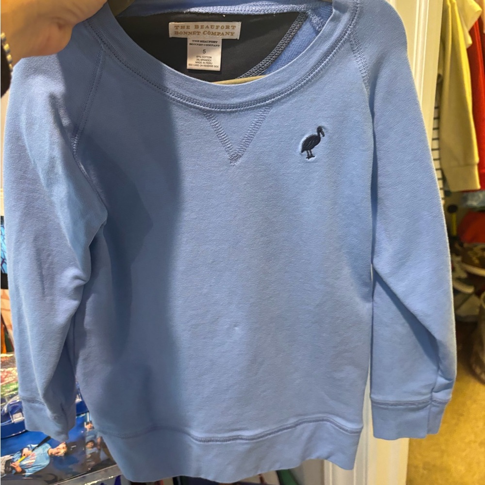 The Beaufort Bonnet Company Blue Sweatshirt